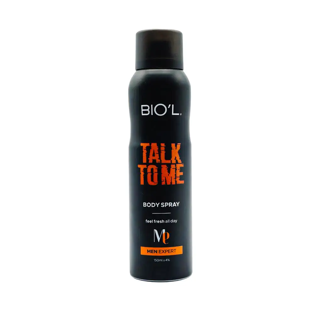 اسپری بدن مردانه بیول مدل TALK TO ME