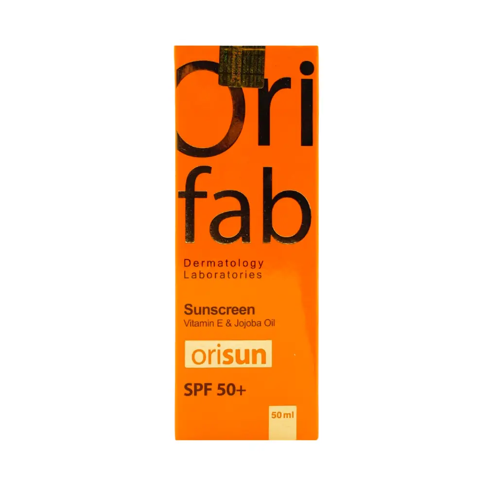 کرم ضد آفتاب بی رنگ اوری فاب SPF50 | الو دارو