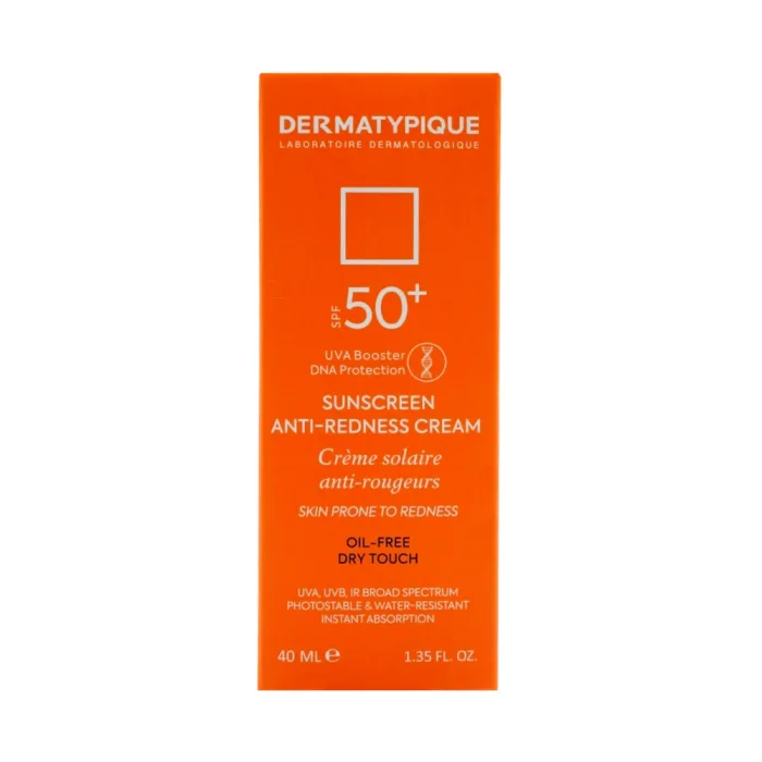 جعبه کرم ضد آفتاب بی رنگ درماتیپیک SPF50 | الو دارو
