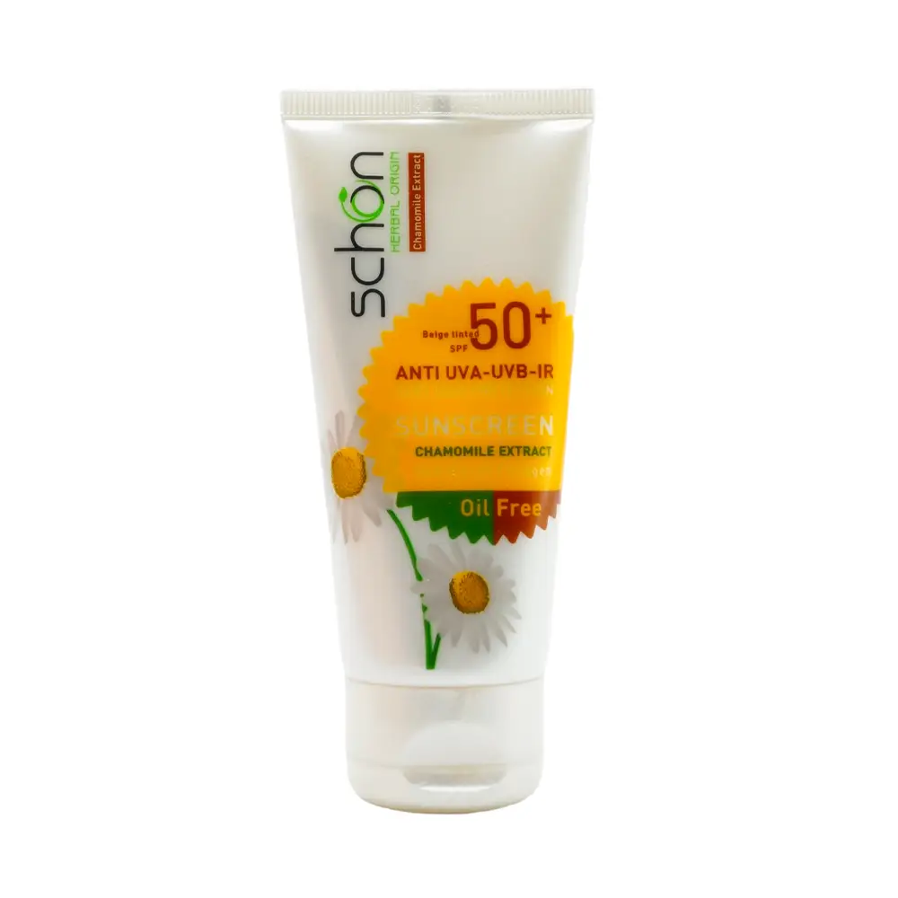 کرم ضد آفتاب رنگی شون SPF50 مناسب انواع پوست بژ | الو دارو