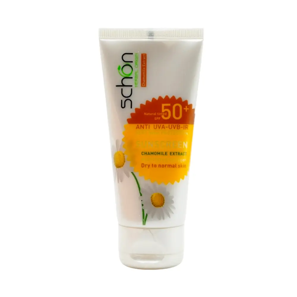 کرم ضد آفتاب رنگی شون SPF50 مناسب پوست خشک و نرمال | الو دارو