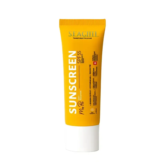 کرم ضد آفتاب بی رنگ سی گل SPF55 برای آقایان | الودارو
