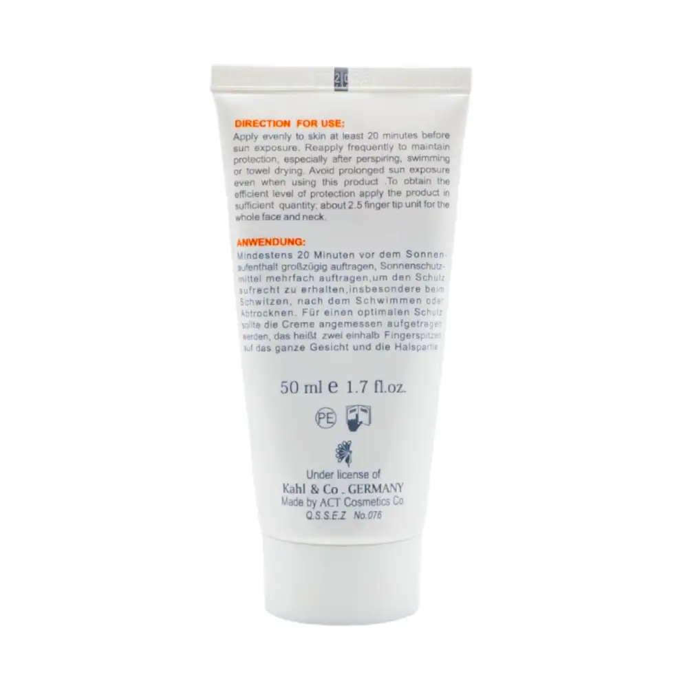 پشت کرم ضد آفتاب بی رنگ مای SPF30 فیزیکال | الو دارو
