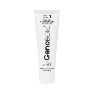 کرم ضد آفتاب پوست خشک SPF50 ژنوبایوتیک