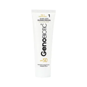 کرم ضد آفتاب پوست چرب SPF50 ژنوبایوتیک
