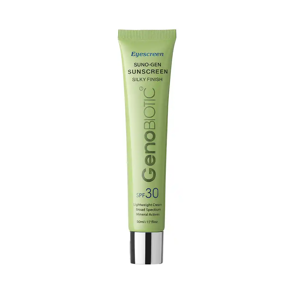 کرم ضدآفتاب دور چشم رنگی ژنوبایوتیک SPF30 | الودارو