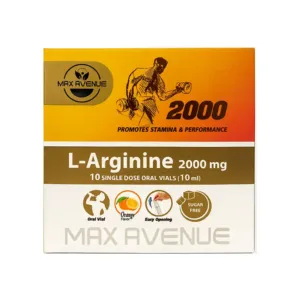 ویال ال آرژنین 2000 میلی گرم مکس اونیو
